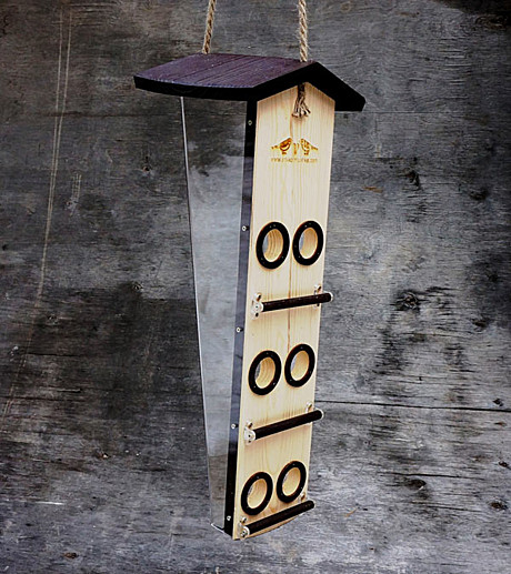 Кормушка для птиц уличная деревянная для дачи 